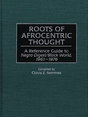 cover image of Roots of Afrocentric Thought